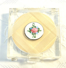 #14 Vanity Vintage Lucite Compact 3 1/2