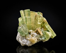60ct | Collector Choice Green Tourmaline Crystal Bunch Specimen | Afghanistan. picture
