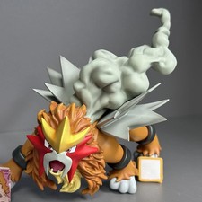 Pokemon Entei Suicune Raikou Figure Three Sacred Beasts Anime Model Gift Toy picture