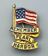 WWII Remember Pearl Harbor Patriotic Pin by LN picture