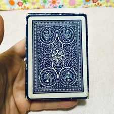 Antique 1928 US Playing Cards No. 500 Air Cushion Complete Deck 63 Cards Boxed picture