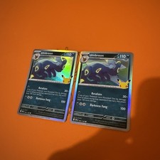 Nintendo Umbreon 091/128 Holo Rare Pokémon TCG Card EN - 30th Anniversary x2 picture