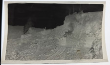 C. 1940s Cleveland Cliffs Iron Co Pit Scene Railroad Photo Negative picture