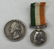Original Kings South Africa Medal MINIATURE 2nd Boer Wars King Edward VII picture