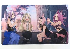 Yu-Gi-Oh Ecclesia & Fleurdelis Playmat (Meshi) Japan Used Japan picture