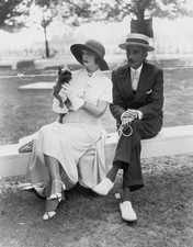 Mr Mrs Jerome Napoleon Bonaparte of Atlantic Beach Club at Newport- Old Photo picture