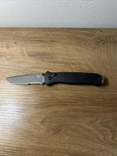 Benchmade 537SGY-03 Bailout CPM-M4 Tanto Knife Axis Black Aluminum Handle picture