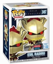 NYCC 2026 Funko Pop Esil Radiru Solo Leveling Anime SHARED STICKER PRESALE picture