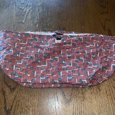 Longaberger Old Glory Basket Liner 100% Cotton 13”long 7” Deep 10” High picture