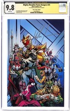 MIGHTY MORPHIN POWER RANGERS (2016 BOOM) #25CSA.B CGC 9.8 JSA HIGGINS picture
