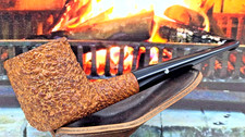 CASTELLO Natural Vergin KK 15 Straight Pot Estate Pipe Pre-1982 Carlo Scotti picture