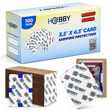 Hobby Armor Premium Cardboard Card Shipping Protectors for Trading Cards 3.5x4.5 picture