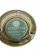 Vintage 1980s Desert Inn and Country Club Las Vegas Casino Glass Ashtray picture