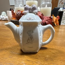 1993 Enesco Precious Moments March Monthly Teapot picture