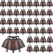 40PCS Cow Horse Sheep Grazing Copper Bells Small Brass Bells Cattle Goat Farm picture