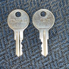 Tramco Vintage Trimark Or Other Tool Box Keys Lot Of 2 - 701 picture