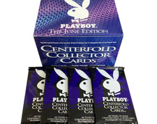 Playboy June 1995 Trading Cards Sealed Pack Vintage Collectible BEST SELLER picture