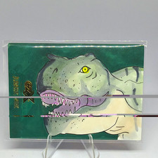 2026Cryptozoic Jurassic Park CZX T-Rex Sketch Auto Signed Ryan Thompson 1/1 picture