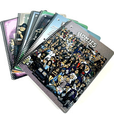 VINTAGE Homies Figures Spiral Notebook, Rare 2007 Complete Set of 6 picture