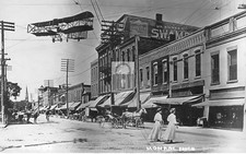 Street View Biplane Monroe Michigan MI - Reprint picture