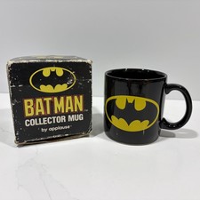 Batman Collector Mug Applause 1964 DC Comics Vintage Logo New with Original Box picture