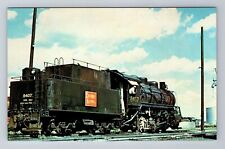 Canadian National Railway's Number 8407, Train Transportation Vintage Postcard picture