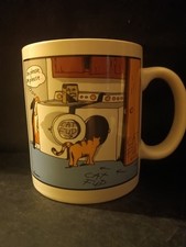 Vintage 1985, The Far Side (Dog Vs. Cat) Coffee Cup 
