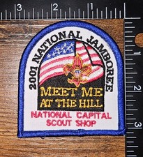 National Capital Area Council NCAC 2001 National BSA Jamboree Scout Shop Patch picture