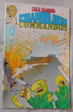 Cold Blooded Chameleon Commandos #4 1987 Blackthorne Comics VF/NM picture