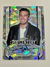 BEN AFFLECK 2021 LEAF POP CENTURY SIGNATURES CRACKED ICE /15 CARD #BA-BA1 AUTO picture