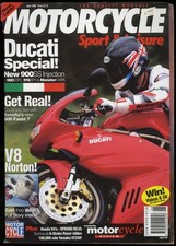 JUNE 1998 MOTORCYCLE SPORT & LEISURE MAGAZINE, DUCATI SPECIAL, 900SSFE, 916SPS picture