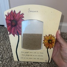 Beautiful Vintage Inspirational Frame by Artist Flavia hold 3.5x5