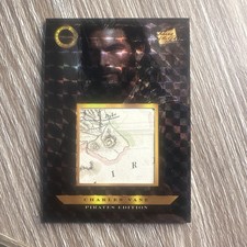 2025 1/1 Charles Vane Pieces of the Past Pirates Edition Relic #610 WAR MAP picture