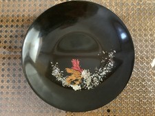 Couroc Of Monterey Serving bowl 7. 5 inch inlaid With Natural Sea Materials picture