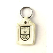 Chrysler Corporation Five Star Quality Service Award Keychain Vintage picture