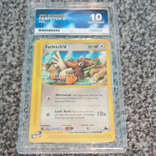 2003 Pokemon TCG Skyridge Farfetch'd 55/144 ACE 10 Gem Mint Graded Normal picture