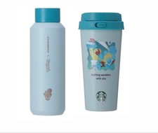 Pokémon Starbucks Stainless Steel TOGO Bottle Set Squirtle Japan Exclusive picture