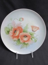 Hand Painted Poppy 10.25