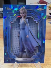 Elsa - 2024 Topps Disney Chrome Sapphire #153 Color Match picture