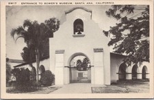 c1940s SANTA ANA, California Postcard 