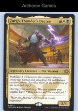 Zurgo, Thunder's Decree 237 R MTG Card Tarkir: Dragonstorm picture