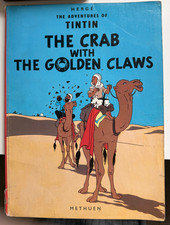 Hergé The Adventures Tintin The Crab w The Golden Claws Methuen Softcover picture