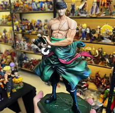 One Piece Roronoa Zoro Post Timeskip 27cm Standing Pose Anime Figure Statue picture