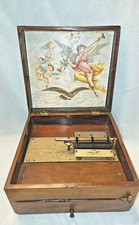 1890's ADLER Antique Polyphon Music Box w/15 DISKS WORKS & PLAYS OK picture