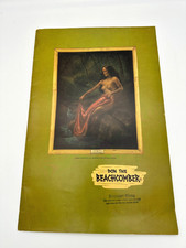 Vintage 1970s Don the Beachcomber Souvenir Tiki Cocktail Menu Leeteg Polynesian picture