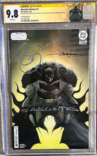 DC Comics Absolute Batman #2 (2025) CGC 9.8 SS Signed Snyder Dragotta Lee picture