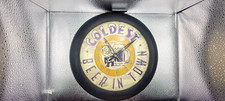 Fox Clocks “Coldest Beer in Town” Vintage Novelty Wall Clock 2001 Maine picture