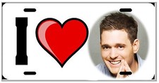 L@@K Michael Buble  License Plate Vanity Auto Tag RoomSign picture