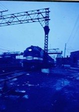Vintage 35mm Slide Train Locomotive Railroad History Americana Photo 5909 picture