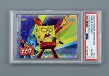 Topps 2025 Chrome SpongeBob Sweet Victory S-O-N-G Songs S-5 PSA 10 picture